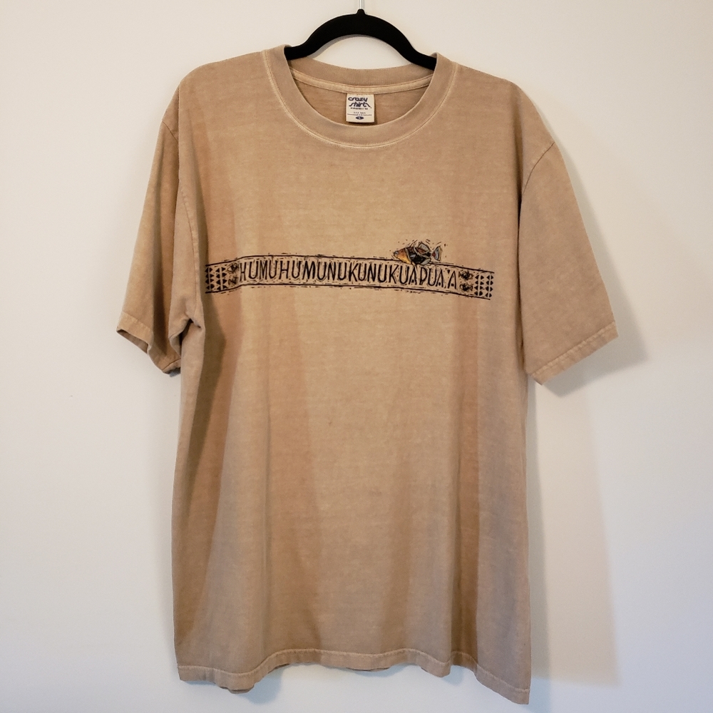 Crazy Shirts Hawaii Coffee Dyed 100% Cotton Shirt
